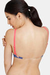 Zivame Desi Kitsch Double Layered Non Wired 3/4th Coverage Backless Bra - Sodalite Blue — thumbnail 1